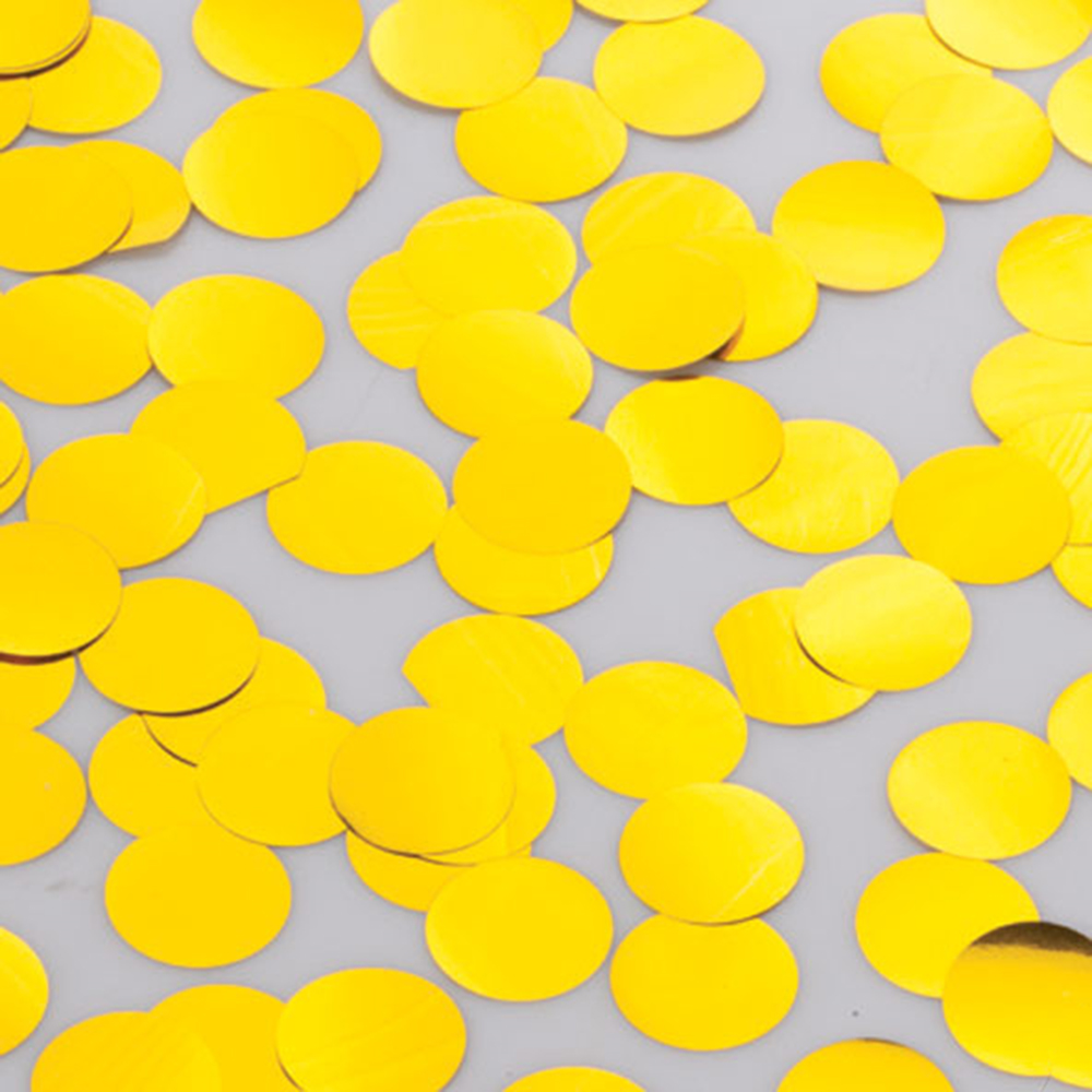 Round Foil Metallic Confetti