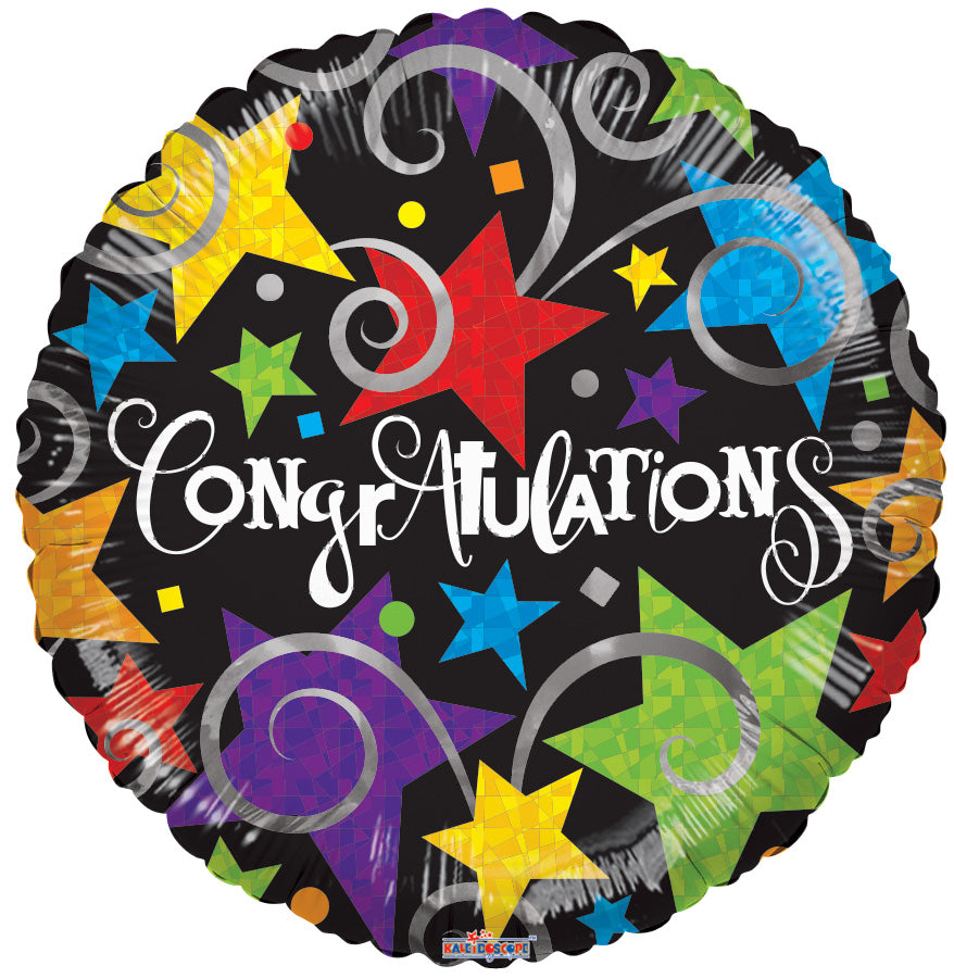 Mylar Graduation & Congrats Balloons | 09 Inch (AIR-FILL ONLY)