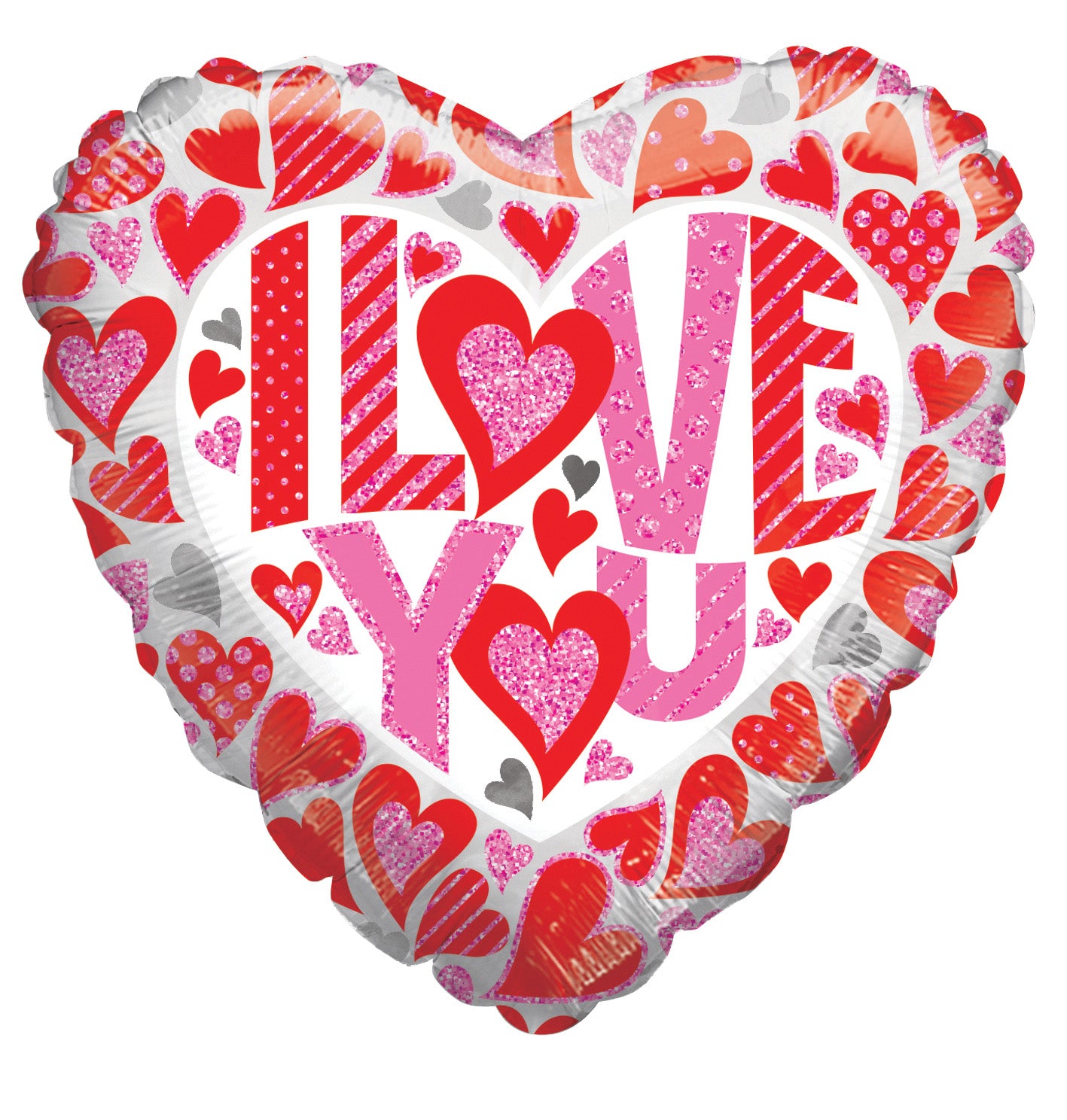 Mylar I Love You Balloons | 18 Inch