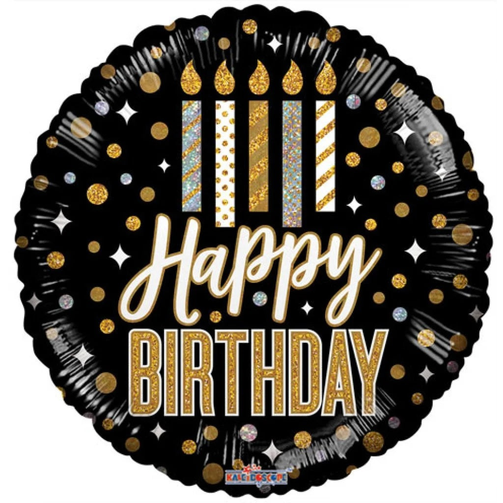 Mylar Happy Birthday Balloons | 09 Inch (AIR-FILL ONLY)