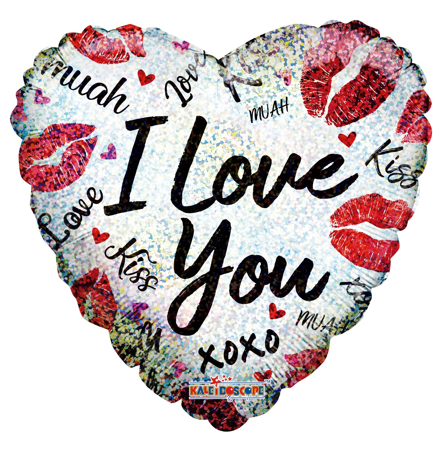 Mylar I Love You Balloons | 04 Inch (AIR-FILL ONLY)