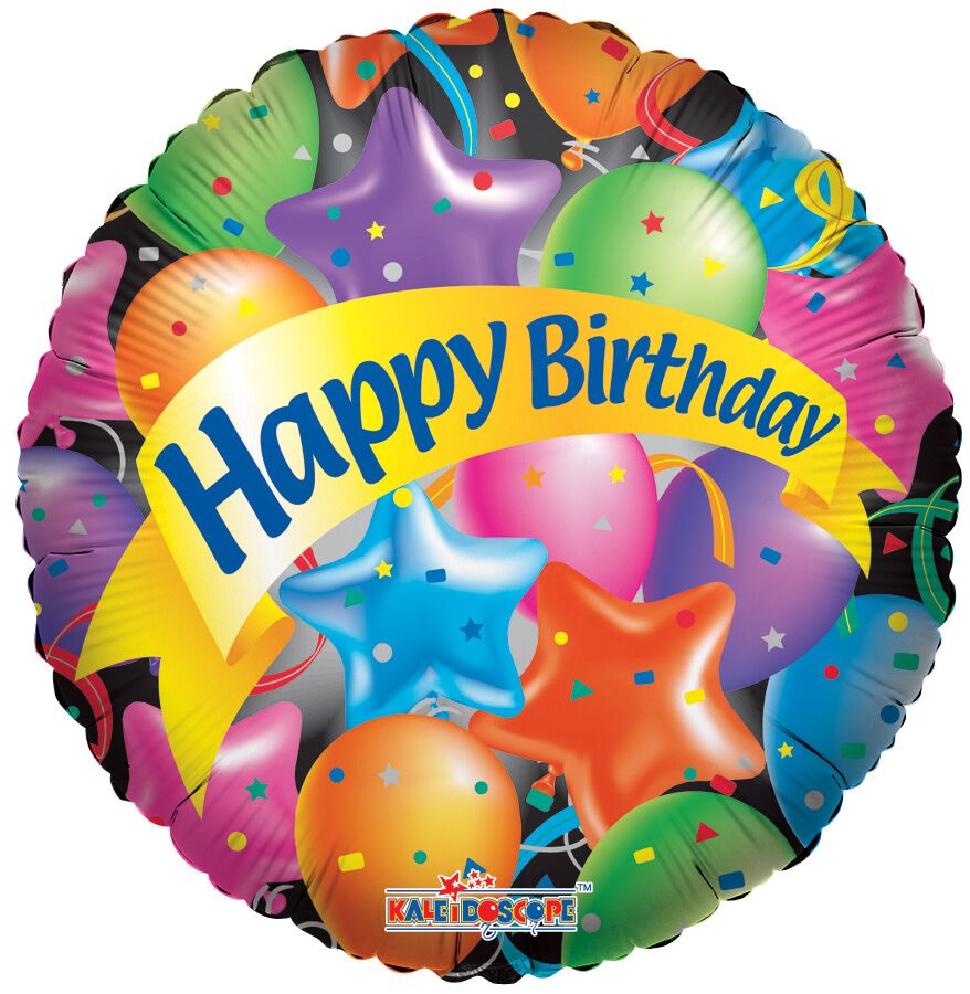 Mylar Happy Birthday Balloons | 28 - 36 Inch
