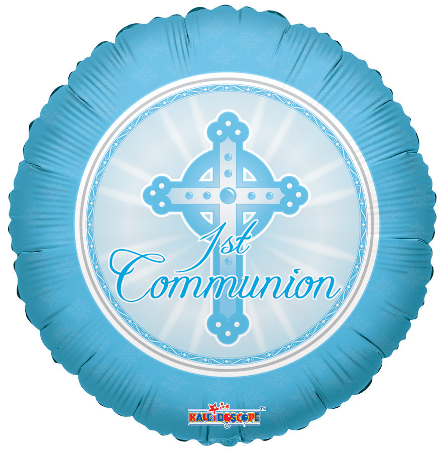 Mylar Baptism / Communion Balloons | 18 Inch