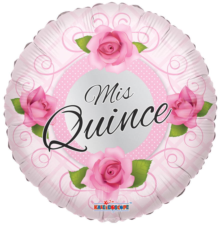 Mylar Mis Quince Balloons | 18 Inch