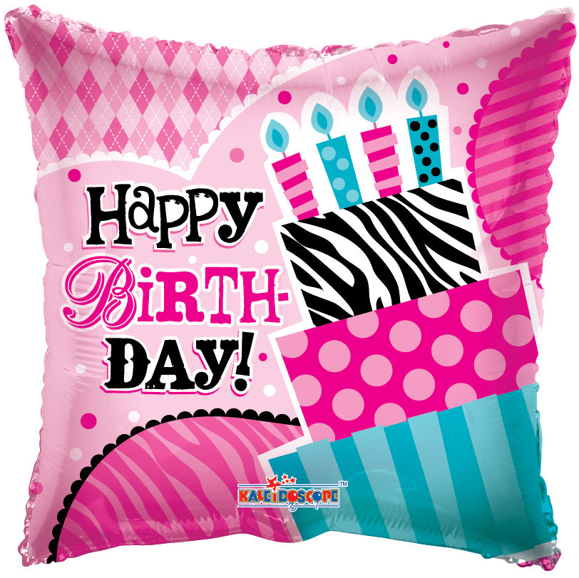 Mylar Happy Birthday Balloons | 18 Inch