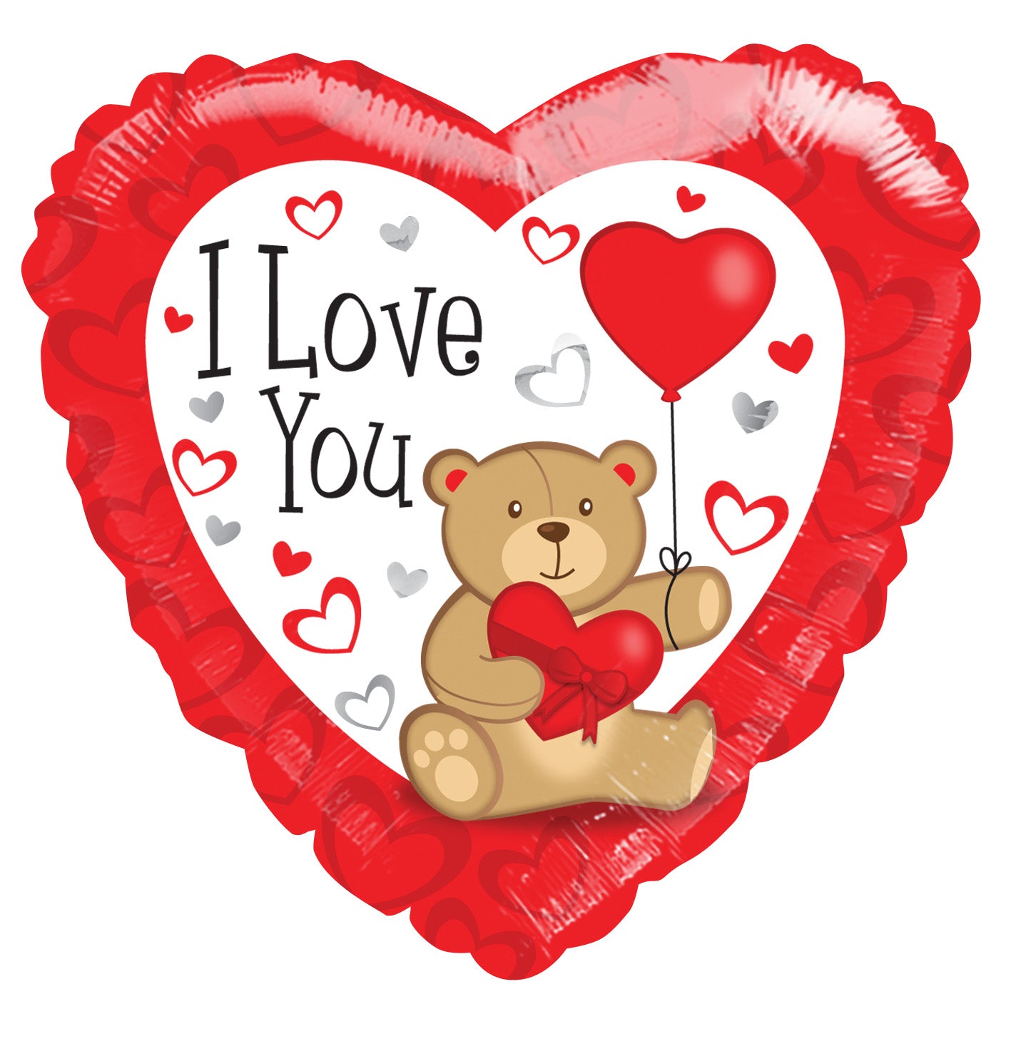 Mylar I Love You Balloons | 18 Inch