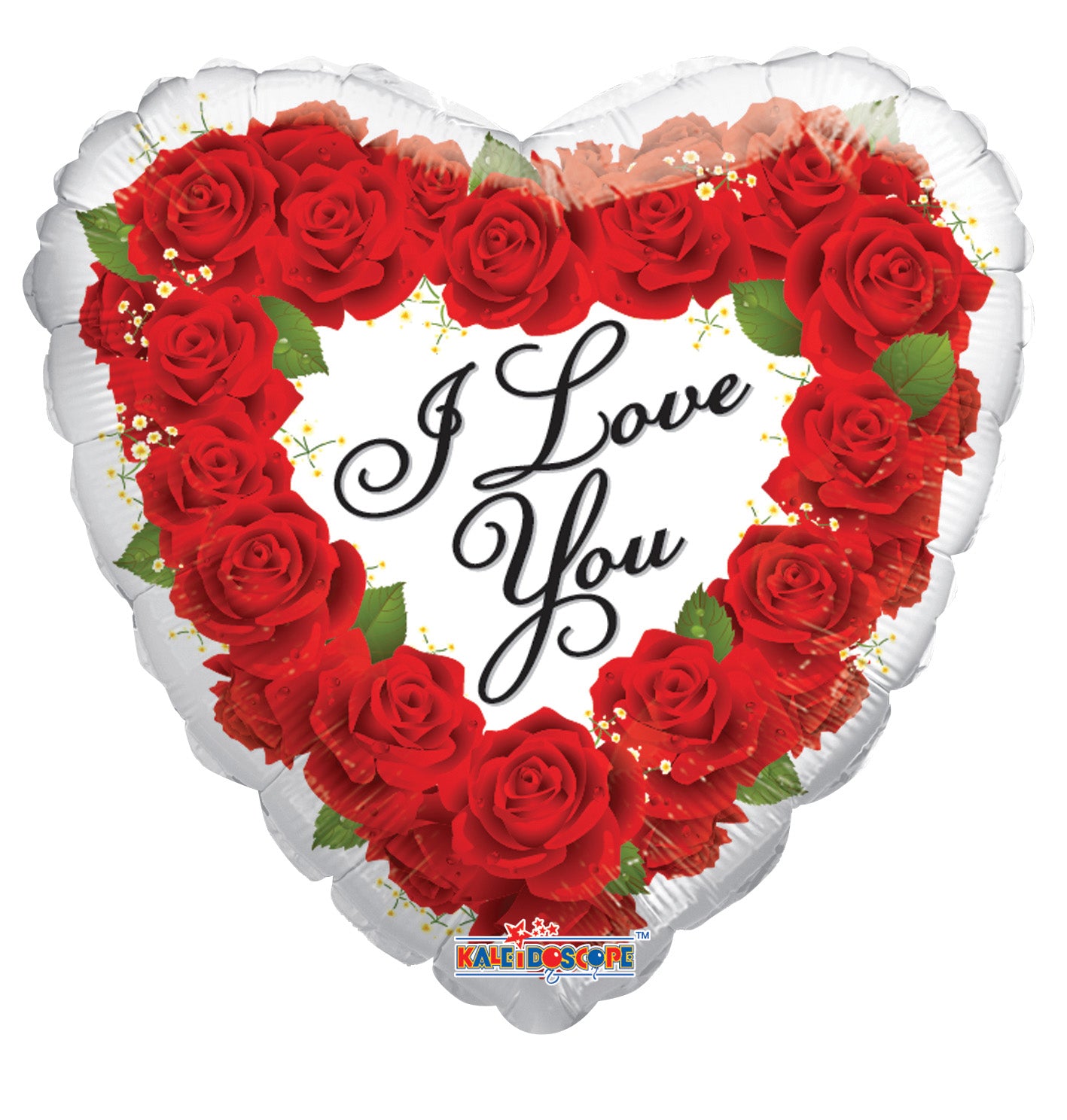 Mylar I Love You Balloons | 09 Inch (AIR-FILL ONLY)