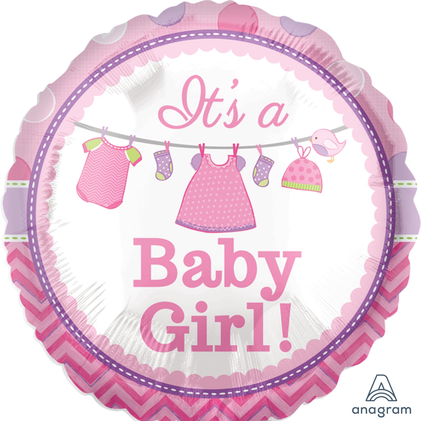 Mylar Baby Shower Balloons | 09 Inch