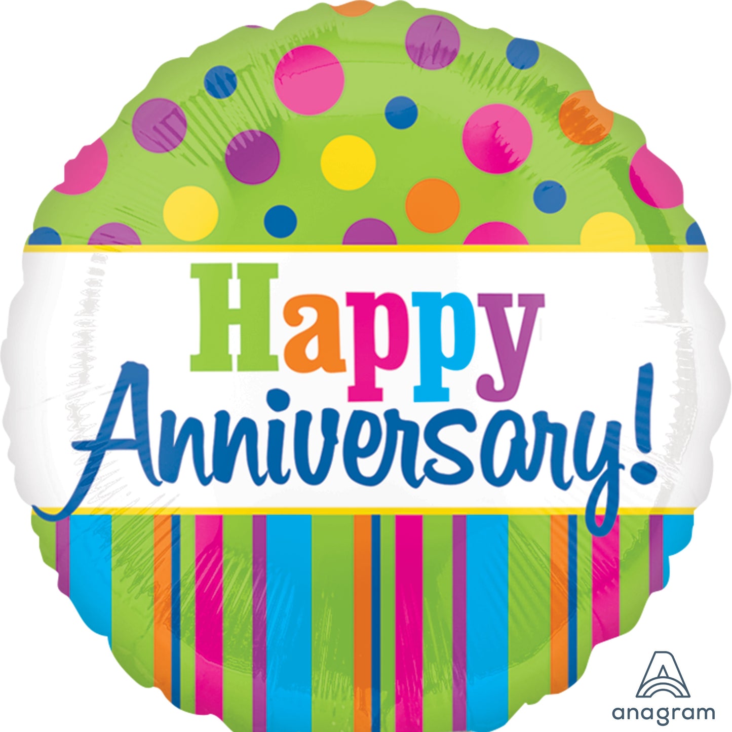 Mylar Wedding / Anniversary Balloons | 09 Inch (AIR-FILL ONLY)