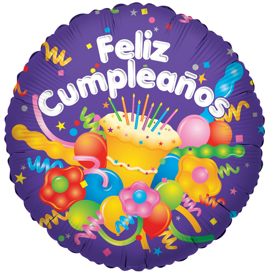 Mylar Happy Birthday Balloons | 09 Inch (AIR-FILL ONLY)
