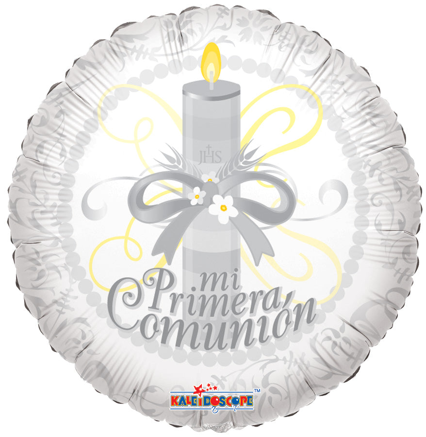 Mylar Baptism / Communion Balloons | 18 Inch