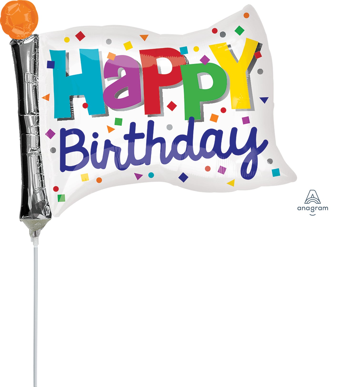 Mylar Happy Birthday Balloons | 12 - 14 Inch (AIR-FILL ONLY)