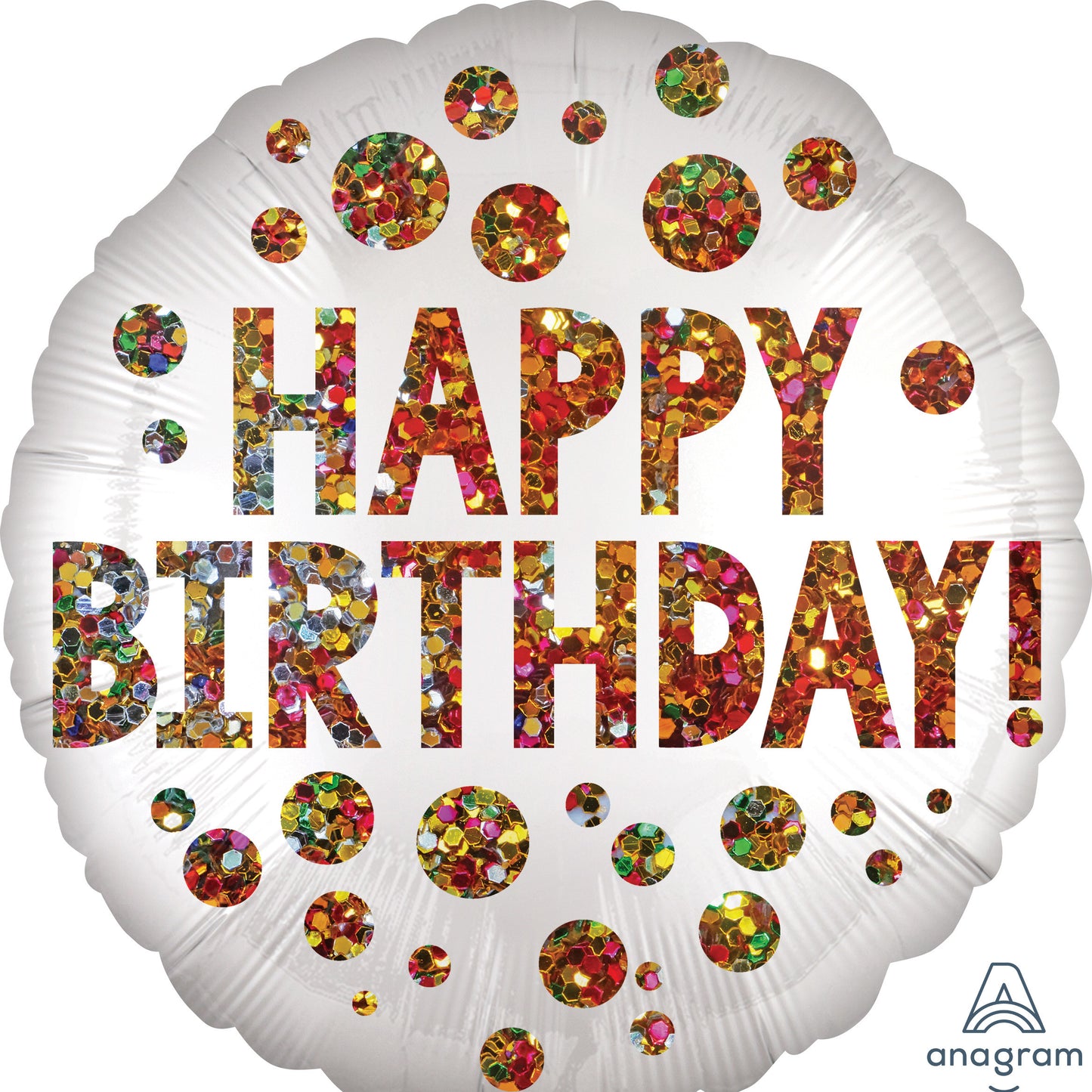 Mylar Happy Birthday Balloons | 04 Inch (AIR-FILL ONLY)