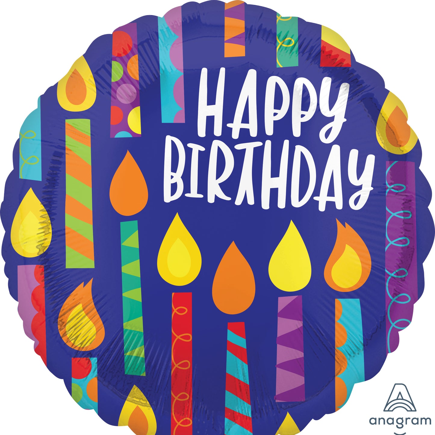 Mylar Happy Birthday Balloons | 04 Inch (AIR-FILL ONLY)
