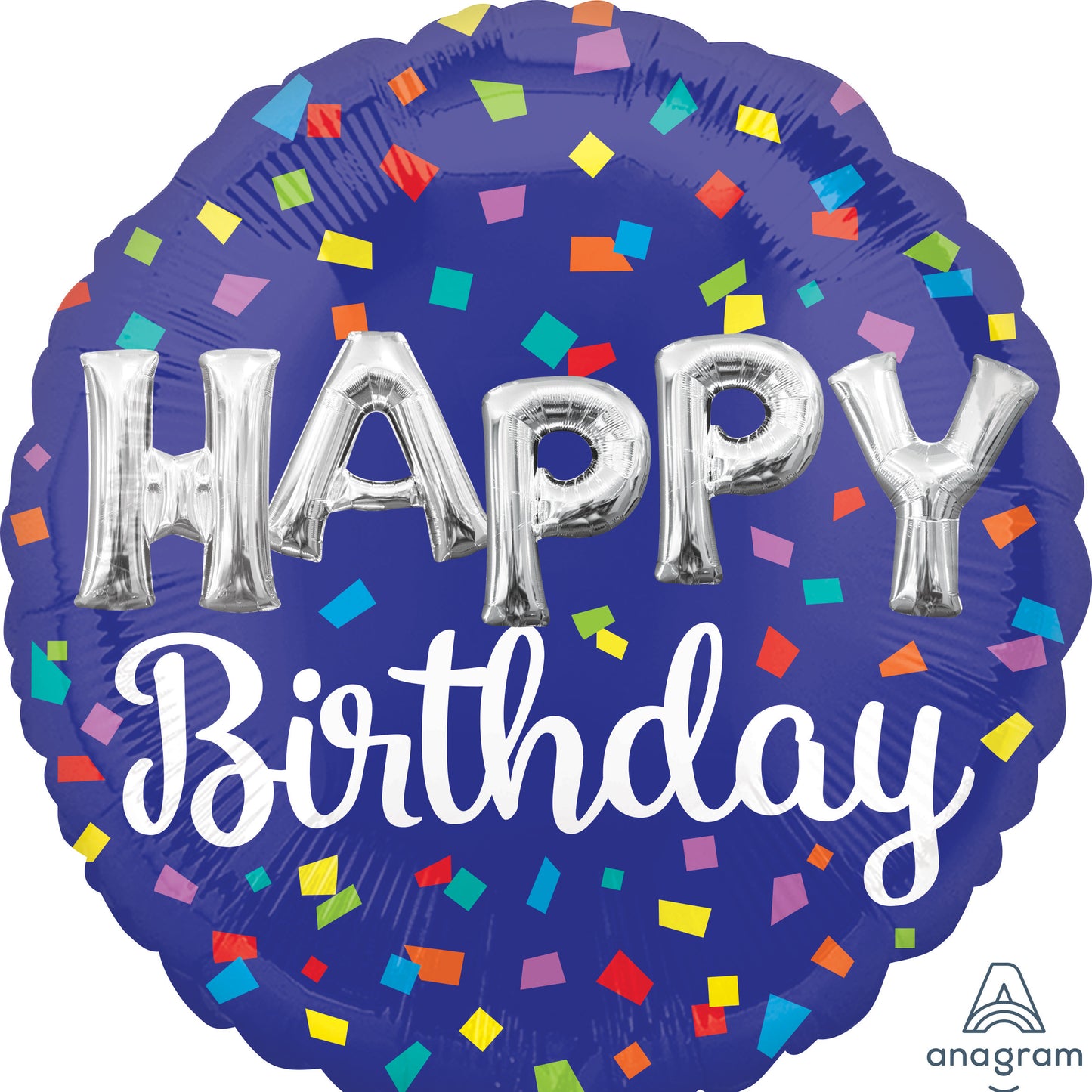 Mylar Happy Birthday Balloons | 04 Inch (AIR-FILL ONLY)