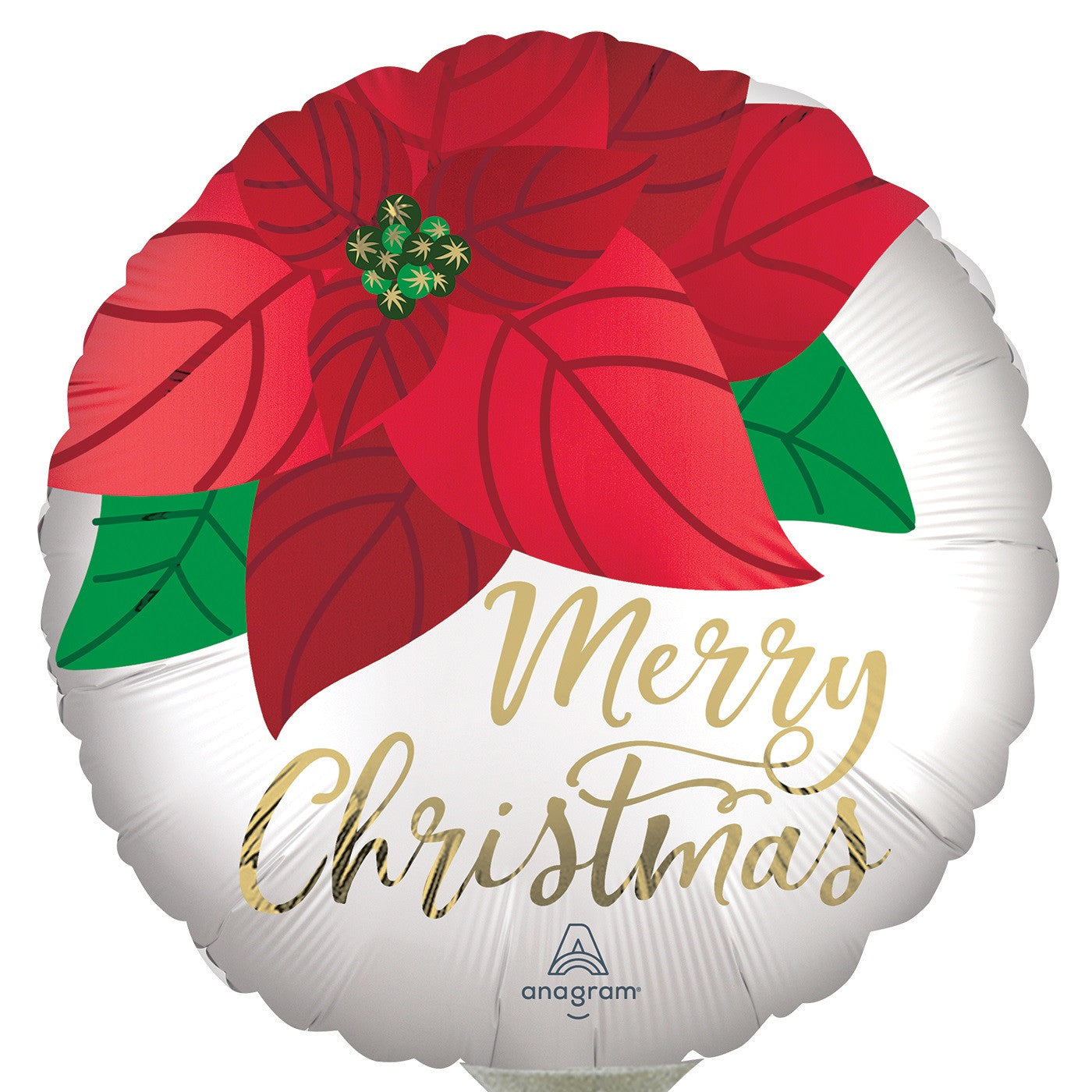 Mylar Christmas / Happy Holidays Balloons | 09 Inch (AIR-FILL ONLY)