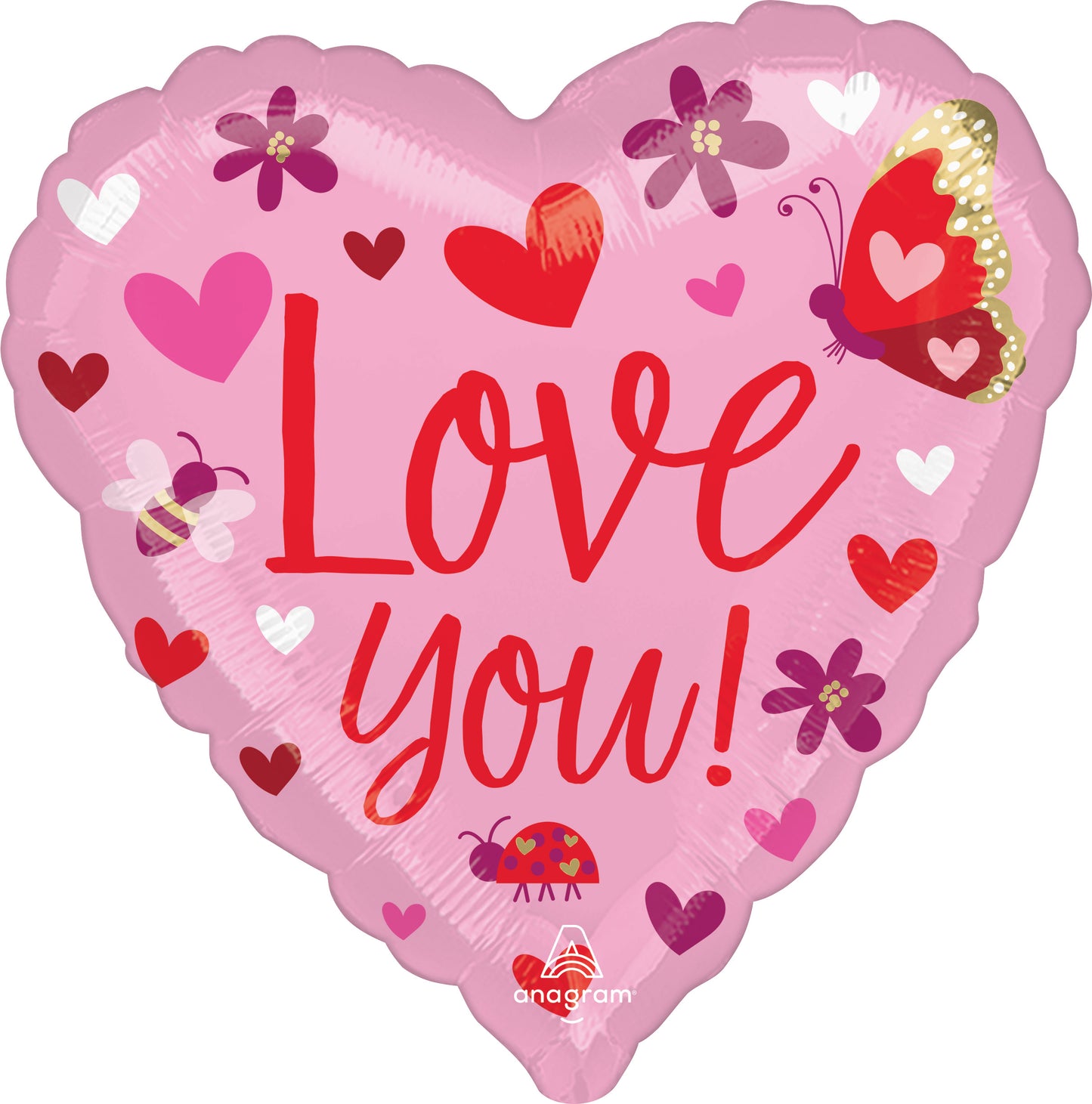 Mylar I Love You Balloons | 18 Inch