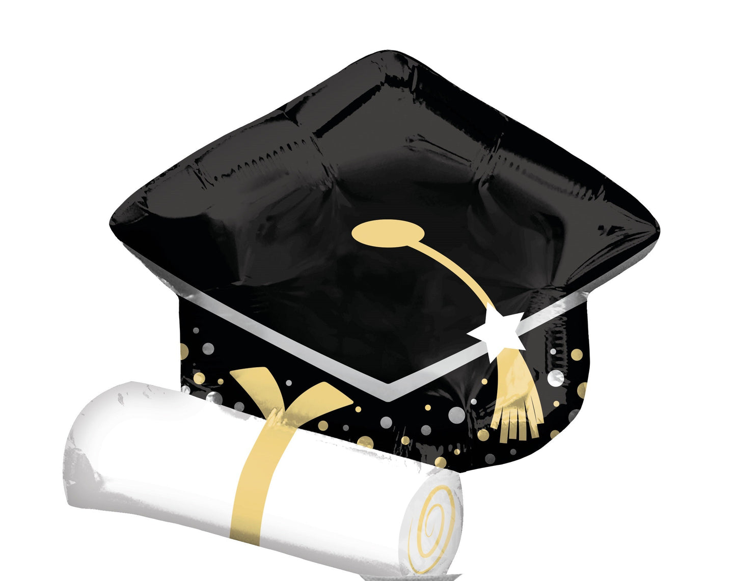 Mylar Graduation & Congrats Balloons | 12 - 14 Inch (AIR-FILL ONLY)