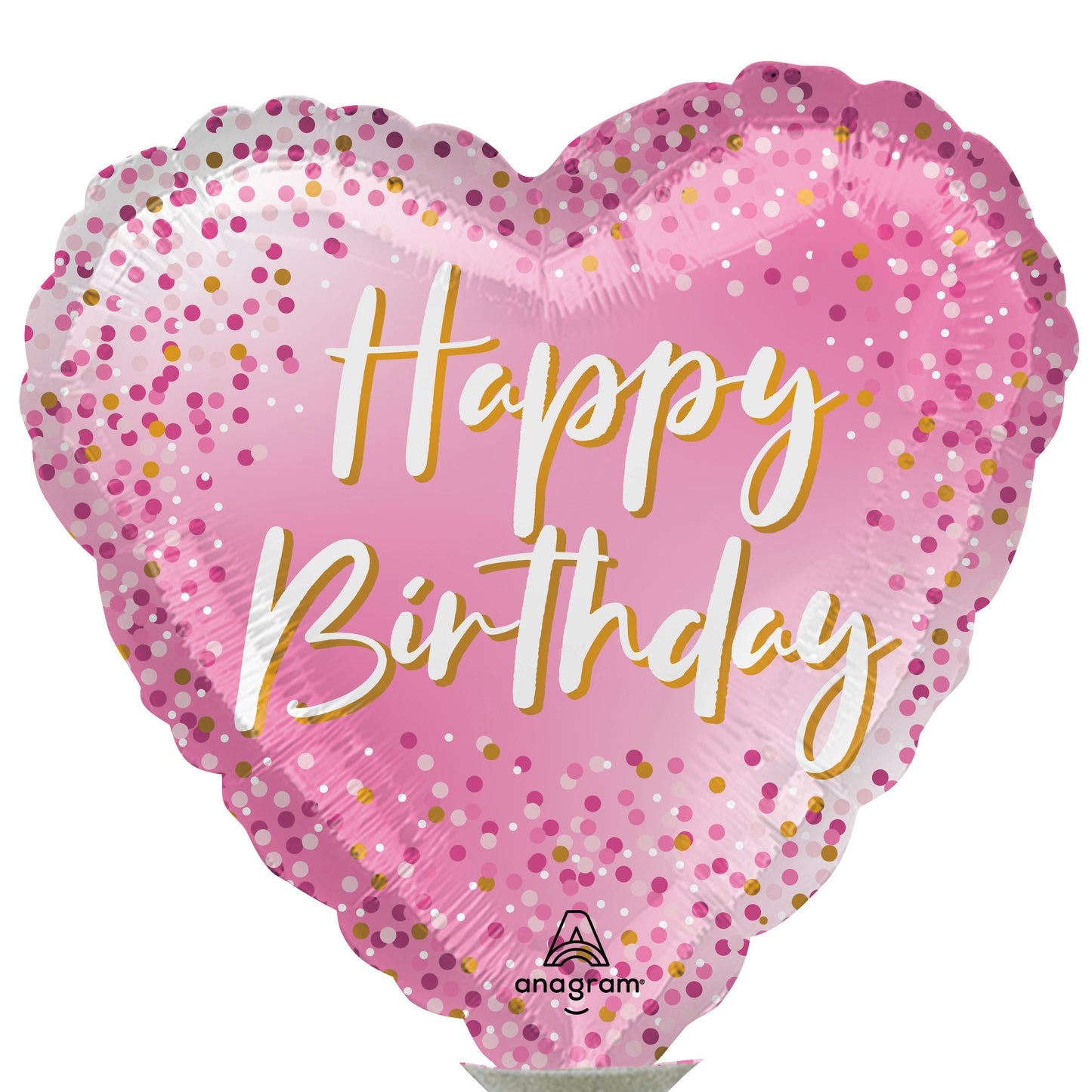 Mylar Happy Birthday Balloons | 04 Inch (AIR-FILL ONLY)