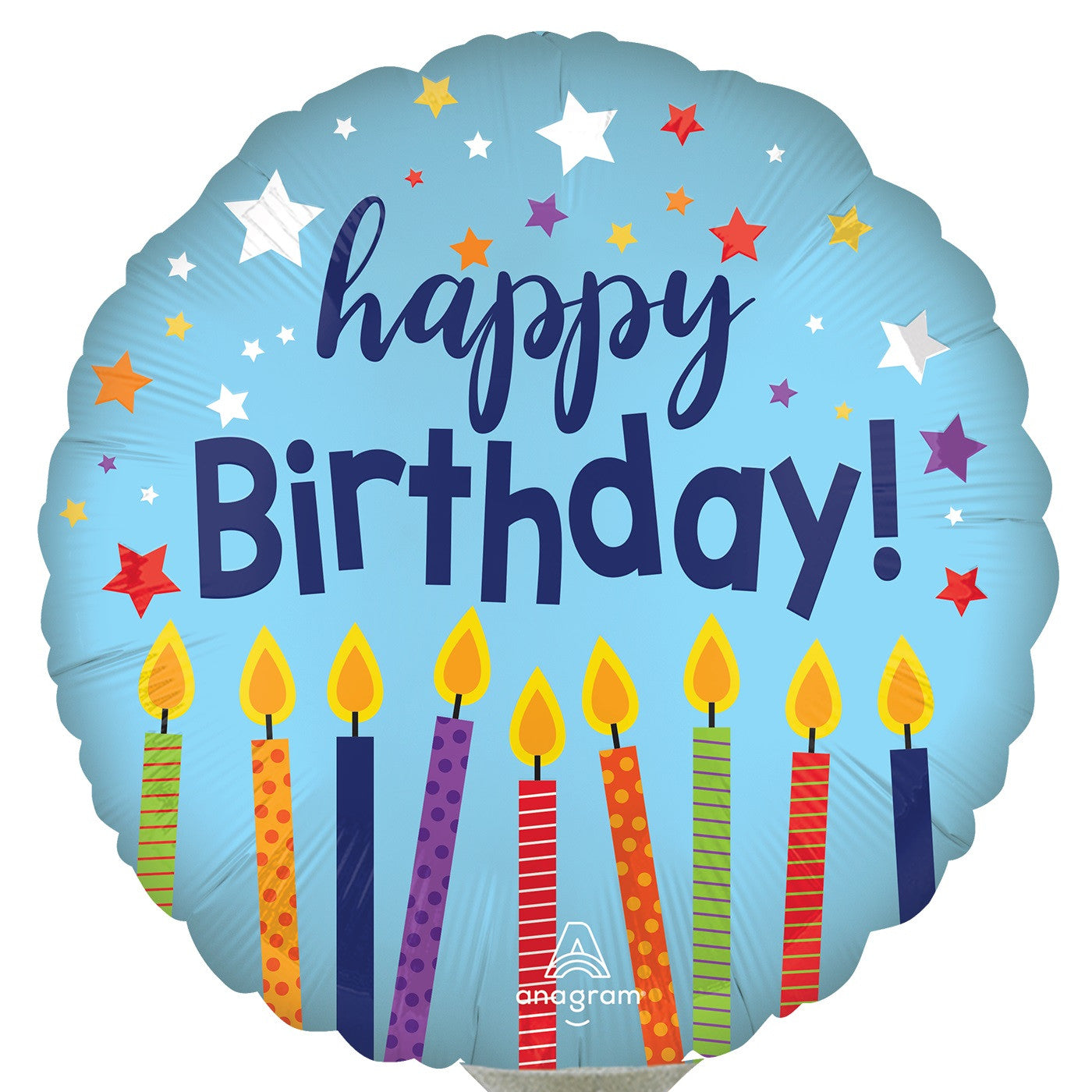 Mylar Happy Birthday Balloons | 04 Inch (AIR-FILL ONLY)