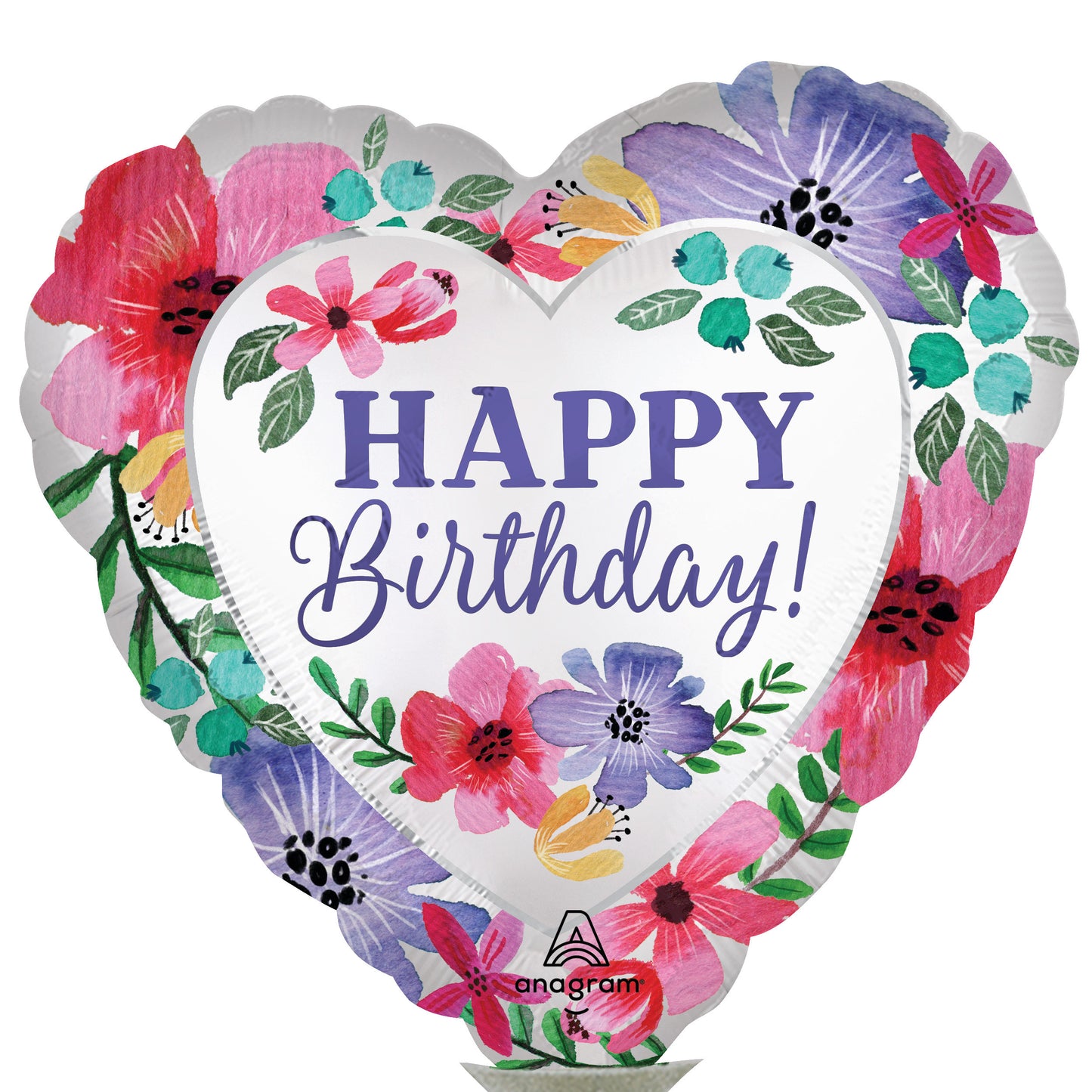 Mylar Happy Birthday Balloons | 09 Inch (AIR-FILL ONLY)