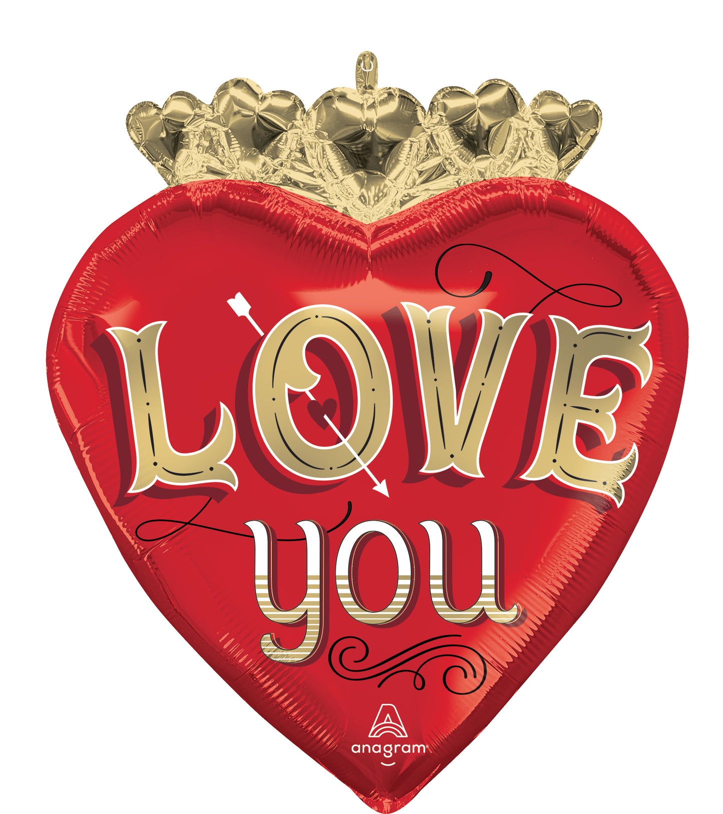 Mylar I Love You Balloons | 28 - 36 Inch