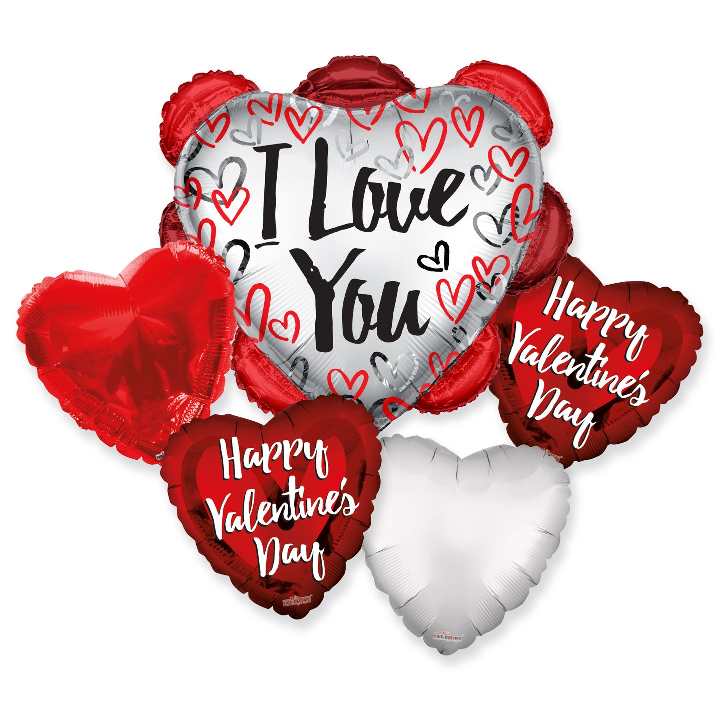 Mylar Balloon Bouquet | Valentine's Day / I Love You