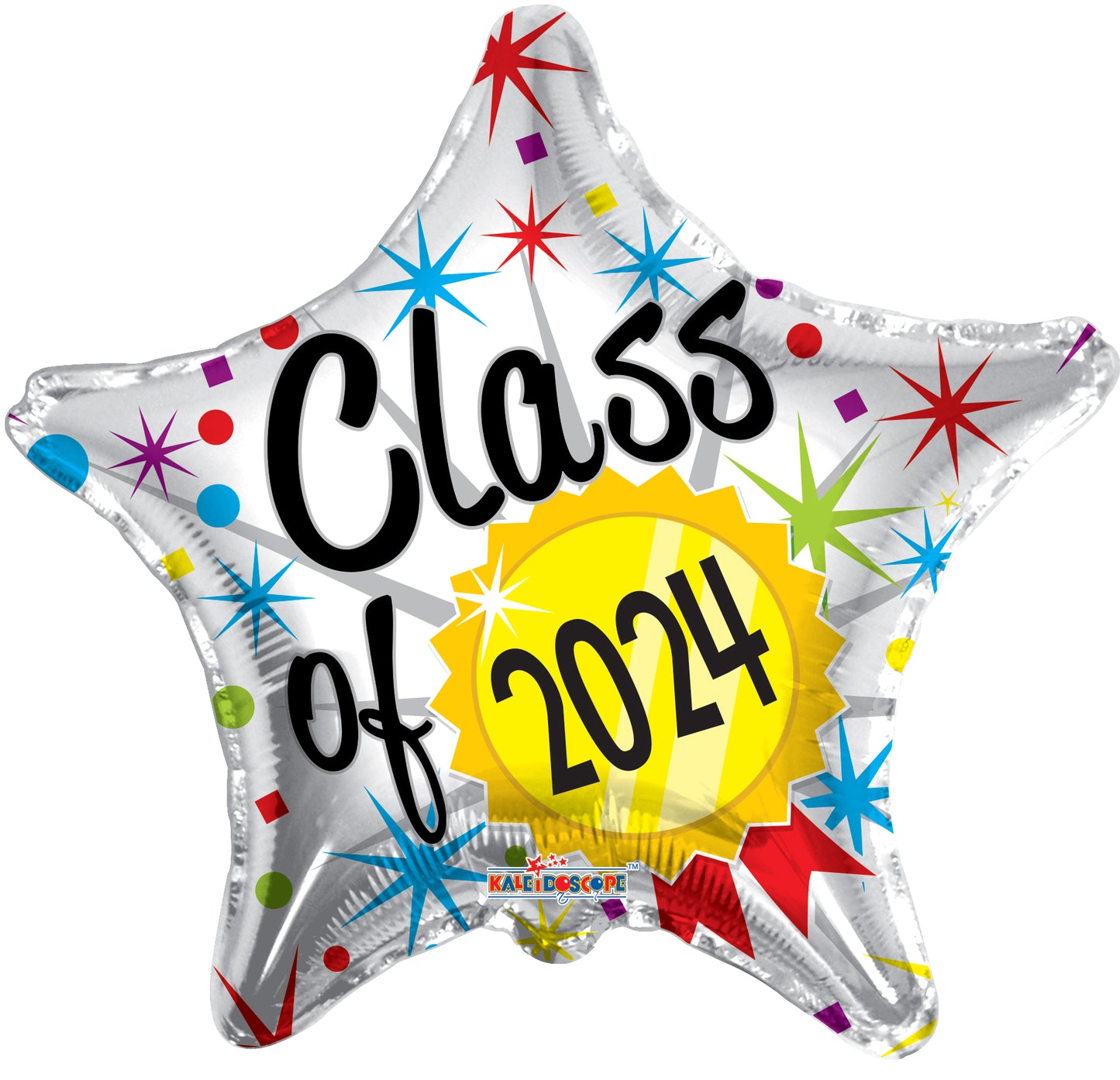 Mylar Graduation Class of 2024 Balloons | 18 Inch