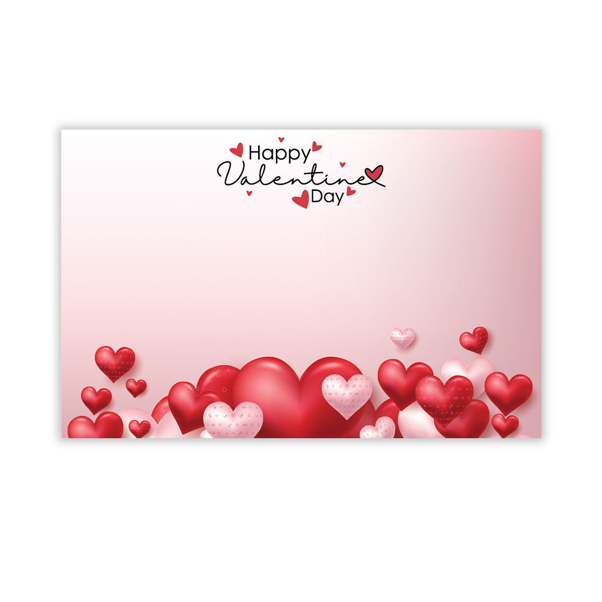 Memo Card | Valentine's Day | Pack of 50