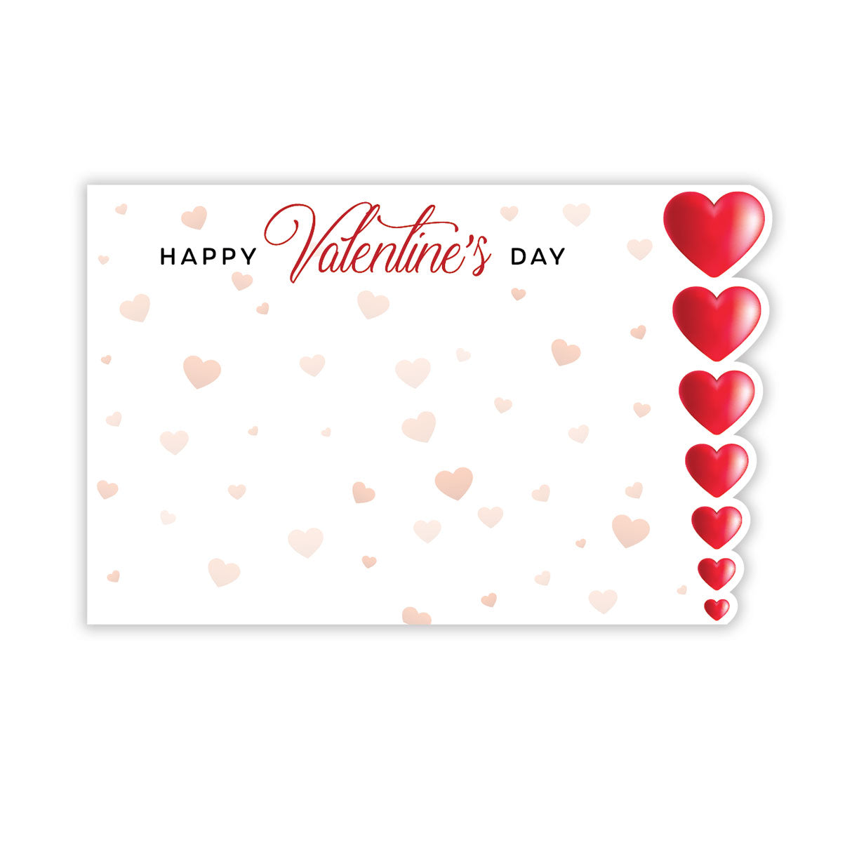 Memo Card | Valentine's Day | Pack of 50