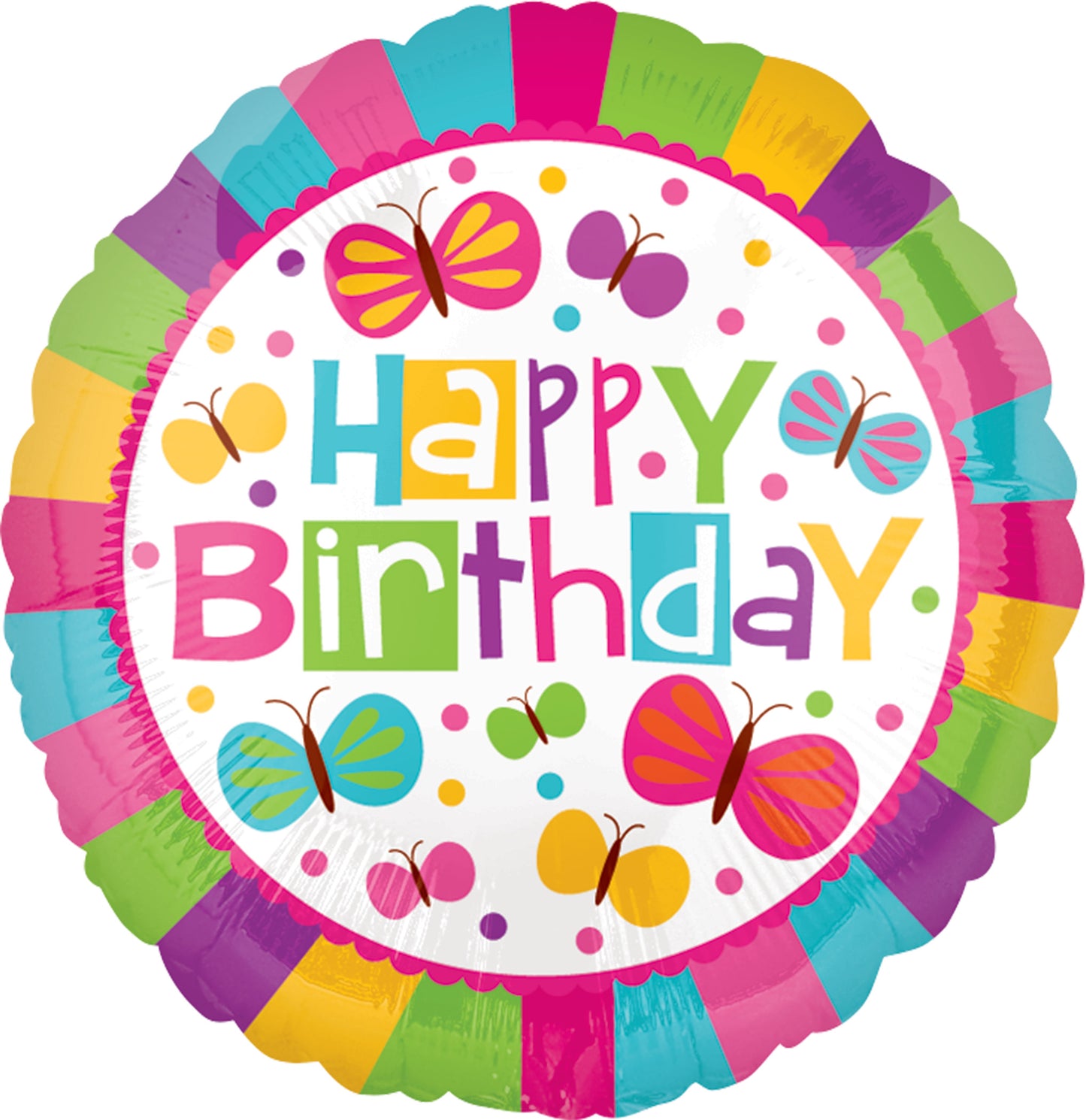 Mylar Happy Birthday Balloons | 18 Inch