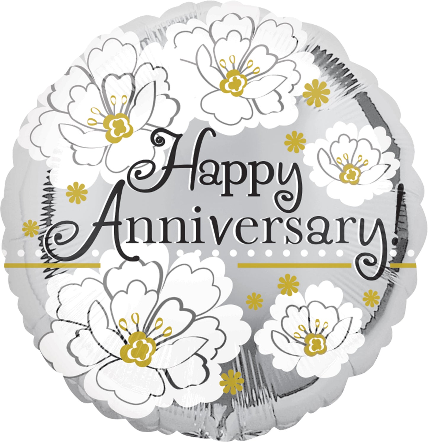 Mylar Wedding / Anniversary Balloons | 18 Inch