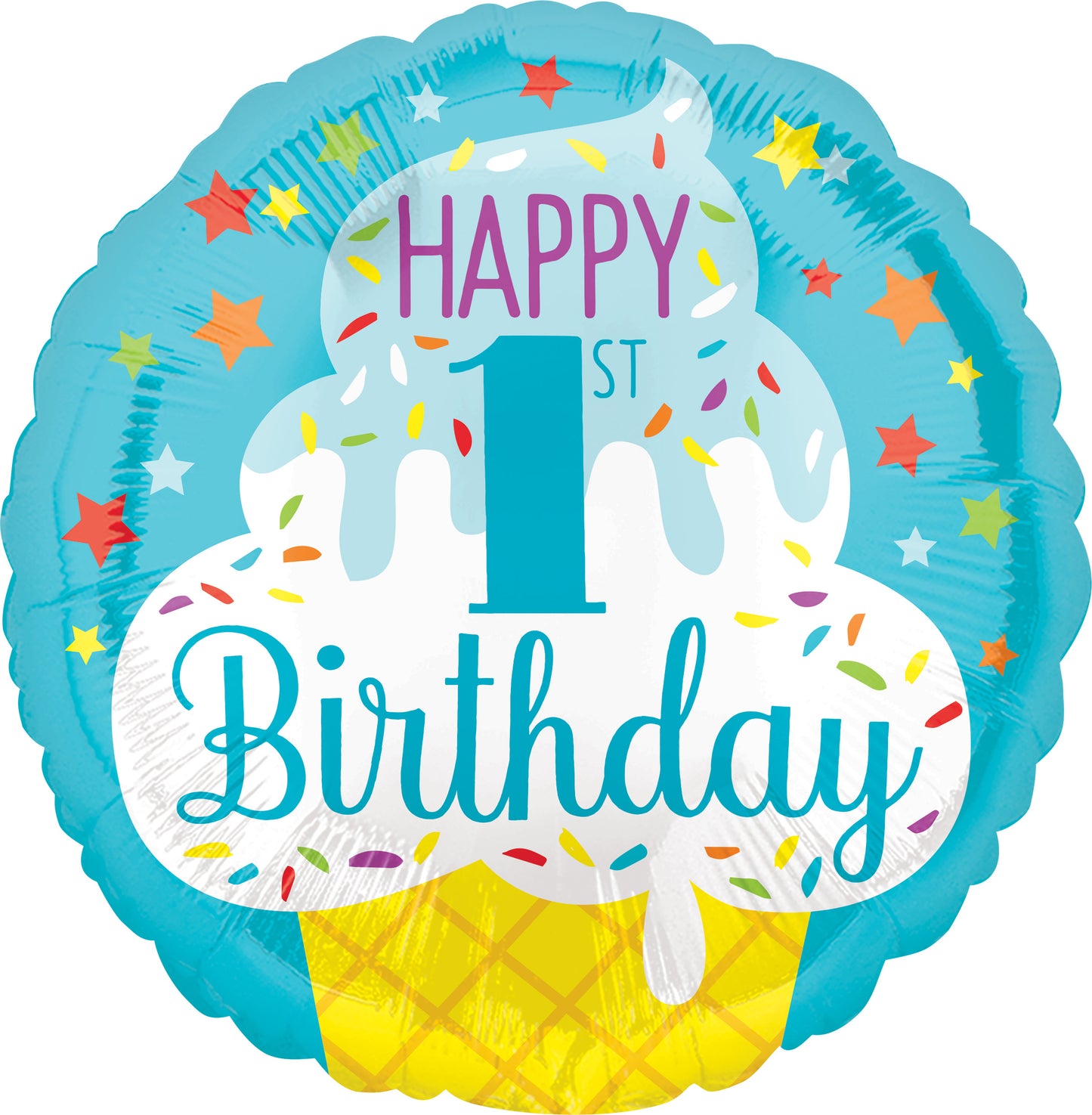 Mylar Happy Birthday Balloons | 18 Inch