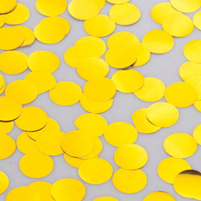 Round Foil Metallic Confetti