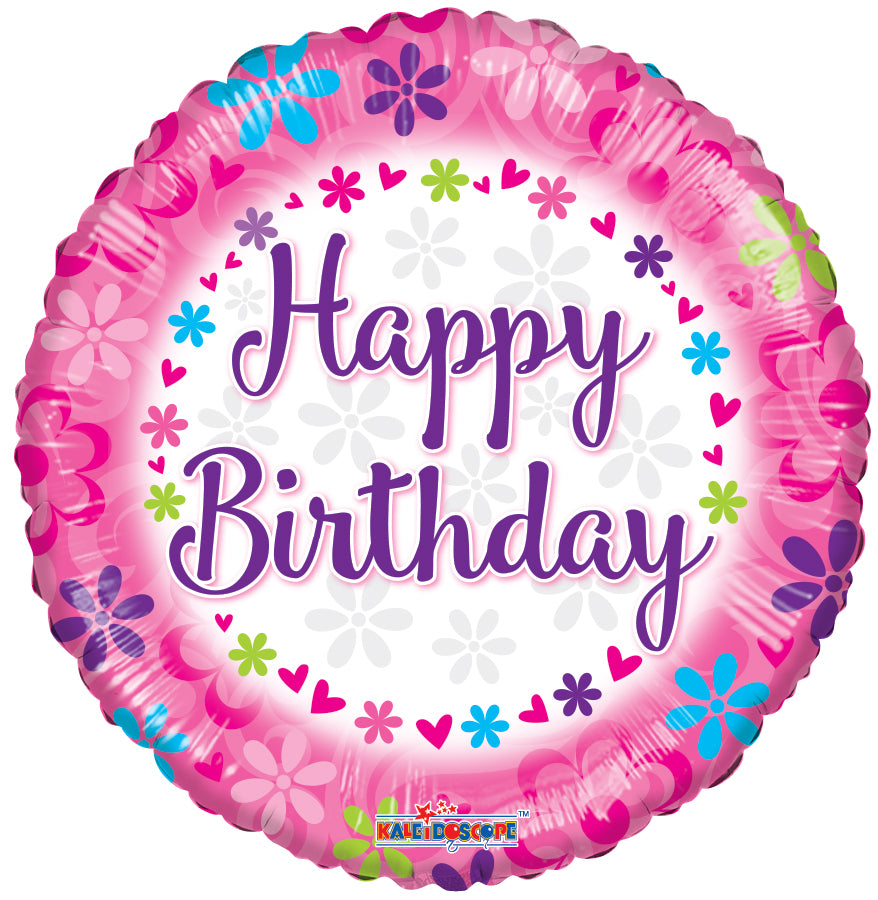 Mylar Happy Birthday Balloons | 18 Inch