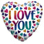 Mylar I Love You Balloons | 18 Inch