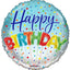 Mylar Happy Birthday Balloons | 09 Inch (AIR-FILL ONLY)