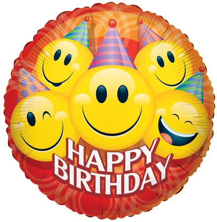 Mylar Happy Birthday Balloons | 09 Inch (AIR-FILL ONLY)