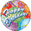 Mylar Happy Birthday Balloons | 09 Inch (AIR-FILL ONLY)