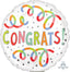 Mylar Graduation & Congrats Balloons | 04 Inch (AIR-FILL ONLY)