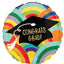 Mylar Graduation & Congrats Balloons | 04 Inch (AIR-FILL ONLY)