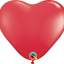 Qualatex Heart Shaped Balloons | 6 - 11 Inch