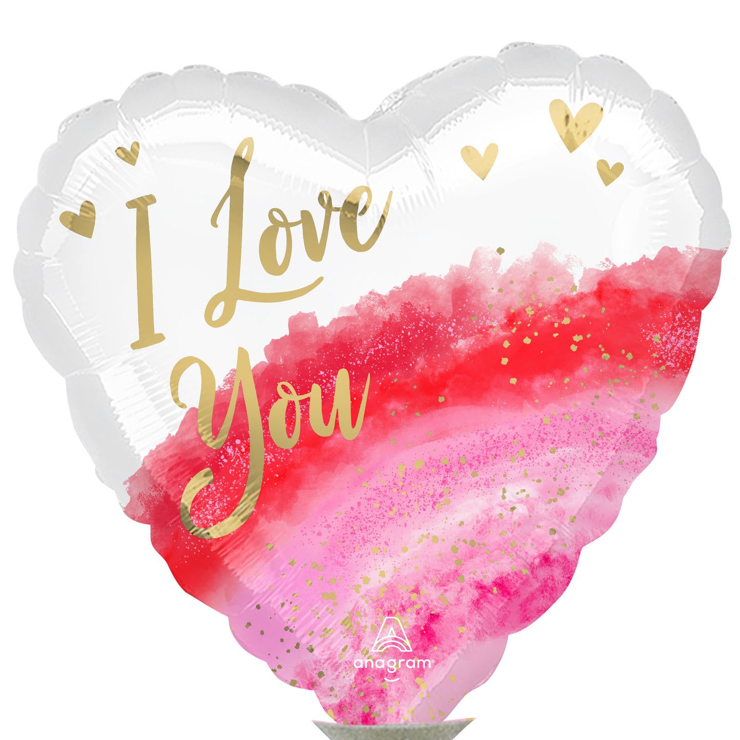 Mylar I Love You Balloons | 09 Inch (AIR-FILL ONLY)