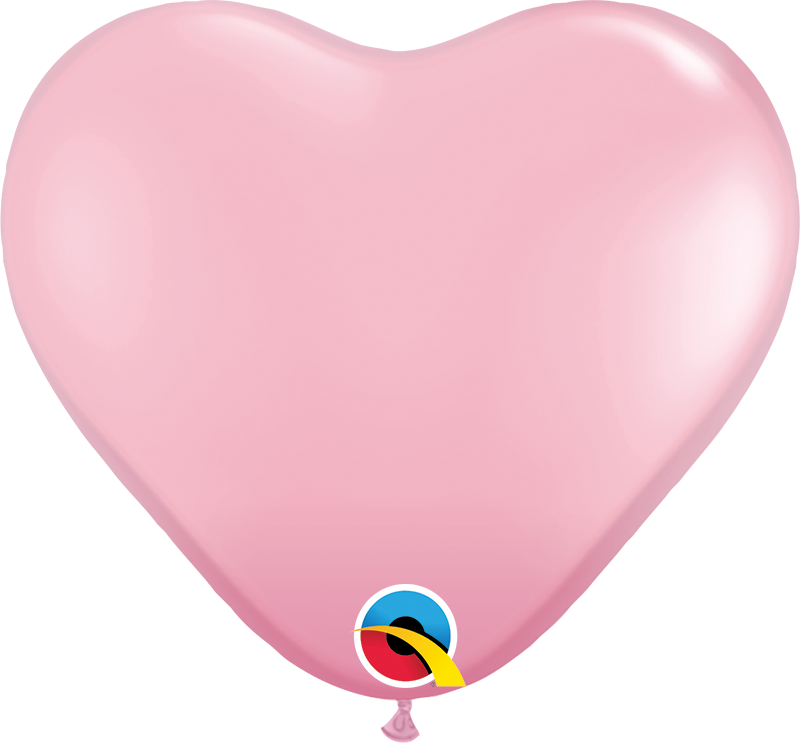 Qualatex Heart Shaped Balloons | 6 - 11 Inch