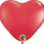 Qualatex Heart Shaped Balloons | 6 - 11 Inch