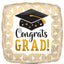 Mylar Graduation & Congrats Balloons | 09 Inch (AIR-FILL ONLY)