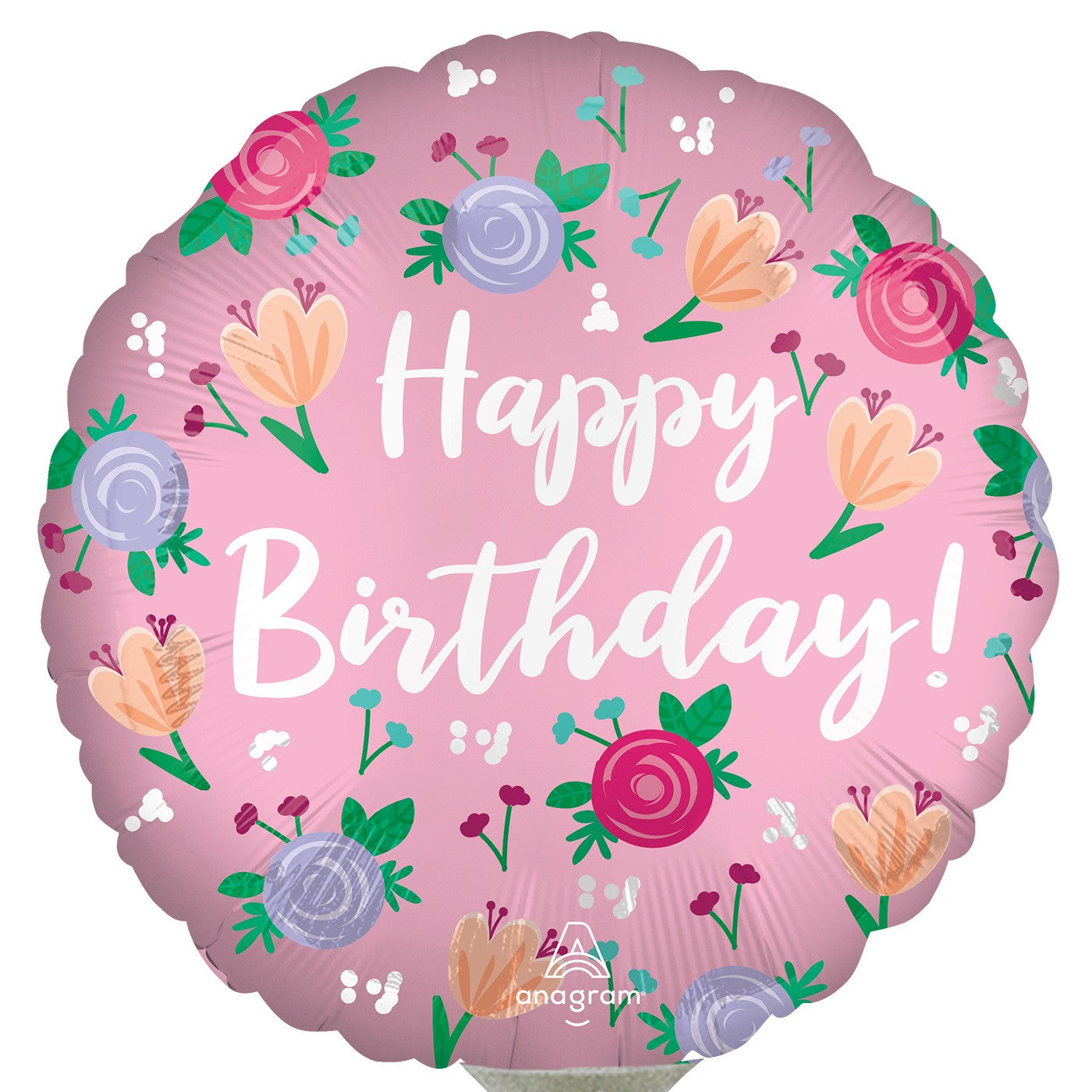 Mylar Happy Birthday Balloons | 04 Inch (AIR-FILL ONLY)