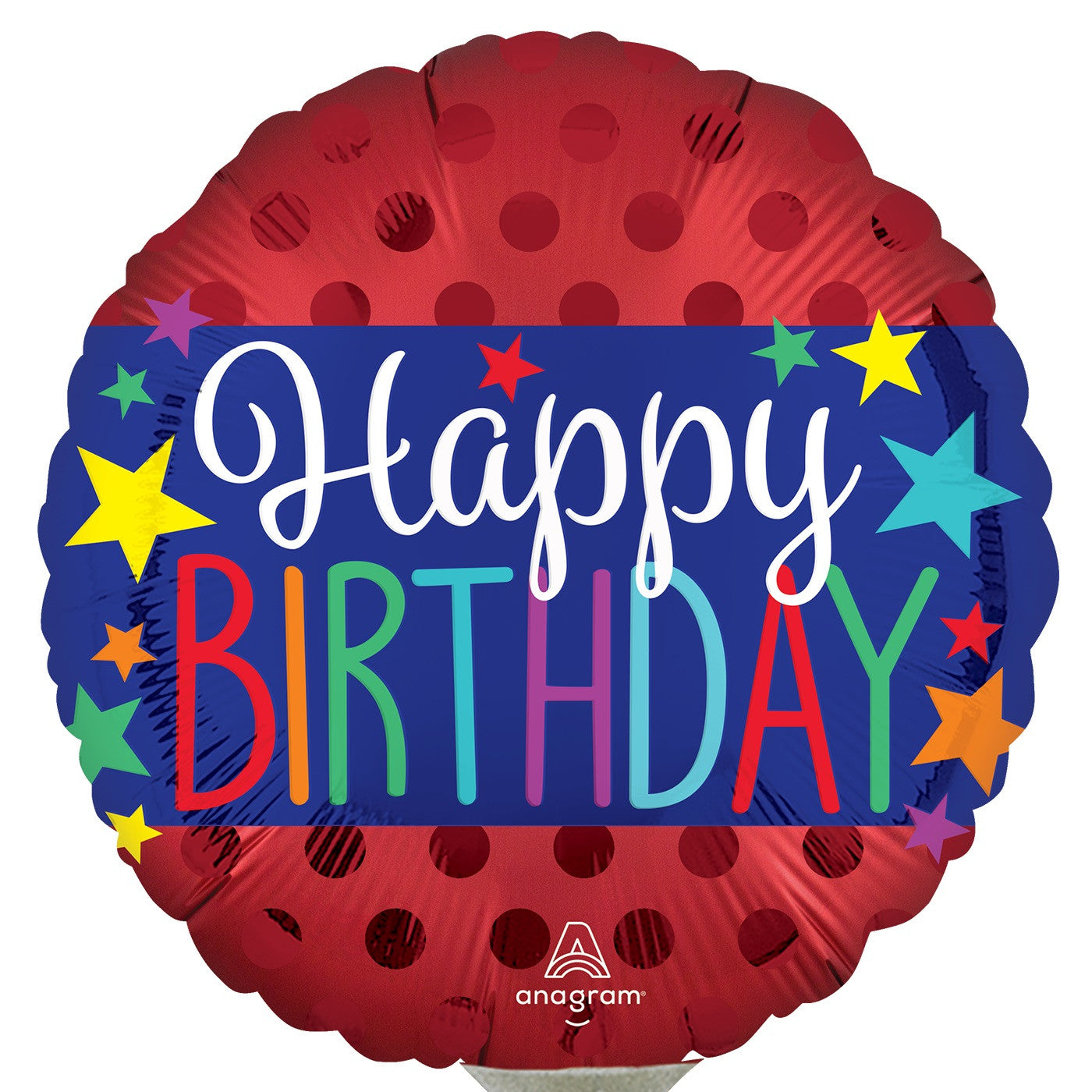 Mylar Happy Birthday Balloons | 04 Inch (AIR-FILL ONLY)