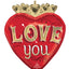 Mylar I Love You Balloons | 28 - 36 Inch