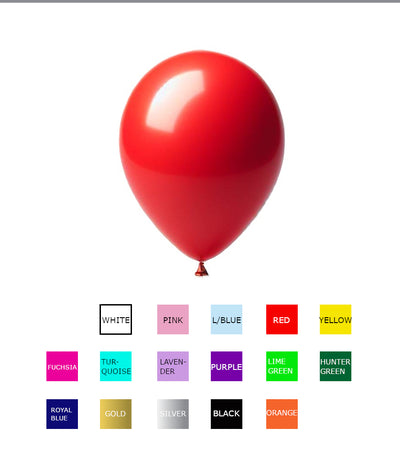 Party Latex Balloons | 12 Inch | 10 ct